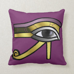 Almofada Olho dourado do coxim de Horus