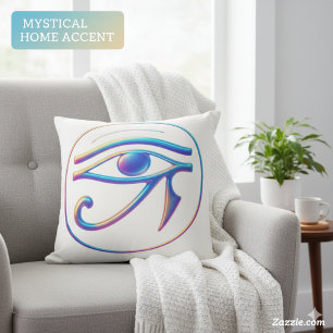 Almofada Olho Sagrado de Horus Mystical Modern Art