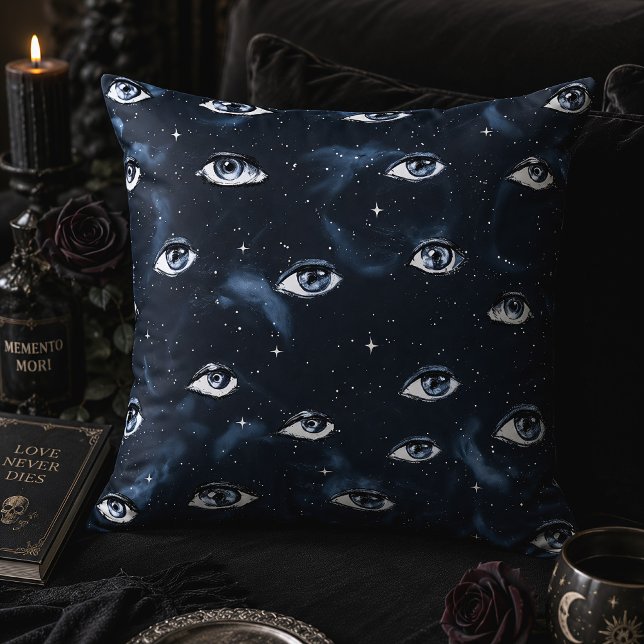 Almofada Olhos Celestiais que Tudo Veem Gótico Oculto (Criador carregado)