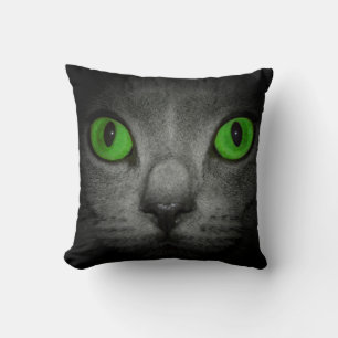Almofada Olhos de gato dois lados diferentes  -