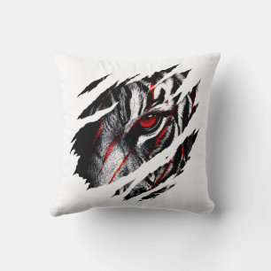 Almofada Olhos de Tigre Anime Através do Arranhão