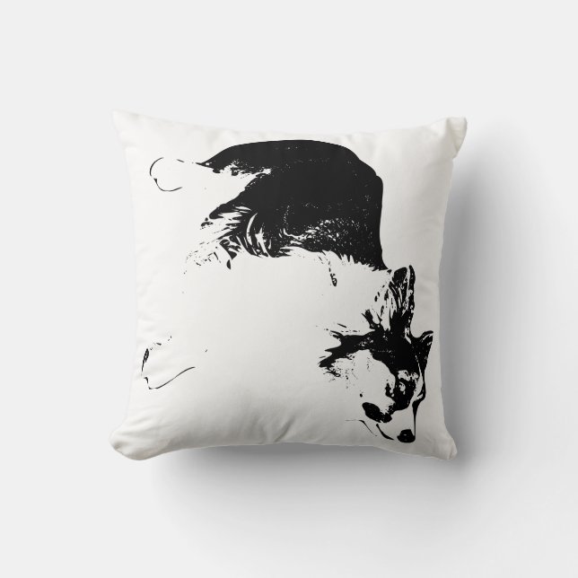 Almofada Olhos leais no outono (Frente)