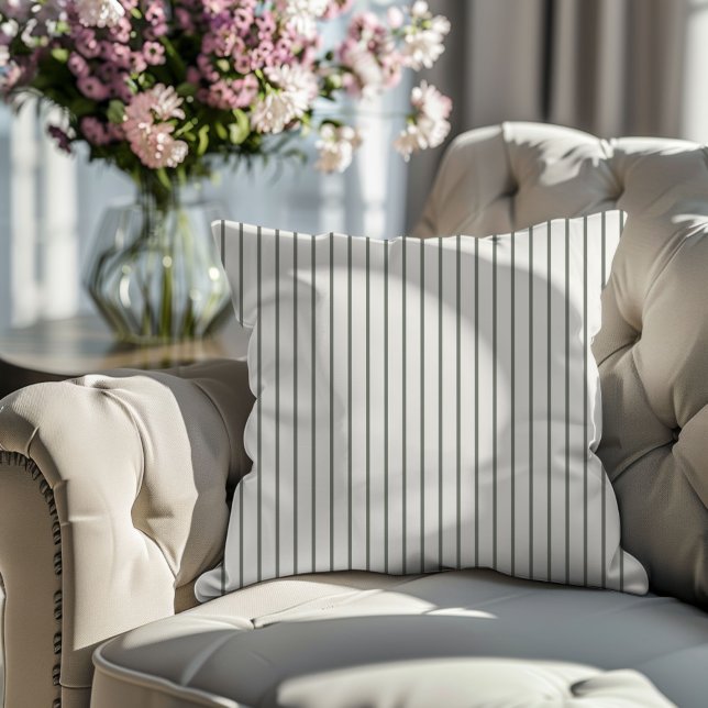 Almofada Olive Green Stripe (Criador carregado)