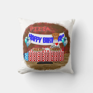 Almofada Oliver O Otter tem 6 anos! Feliz aniversário