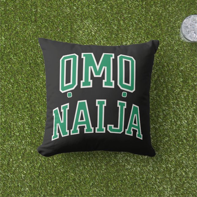 Almofada Omo-Naija — Patrimônio Nigeriano (Grama)