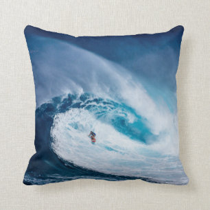 Almofada Onda grande que surfa o travesseiro decorativo de