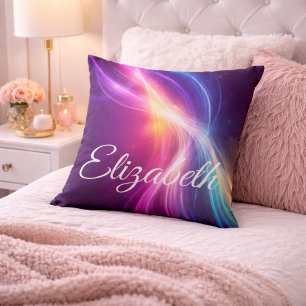 Almofada Ondas de Luz Suave Resplandecente