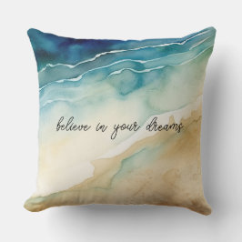 Almofada Ondas de Oceano de Praia