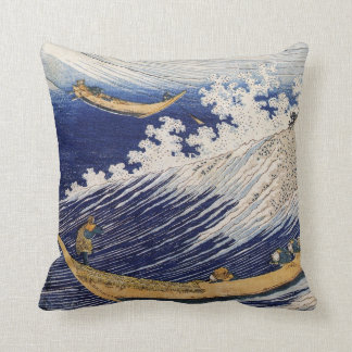 Almofada Ondas de oceano por Katsushika Hokusai