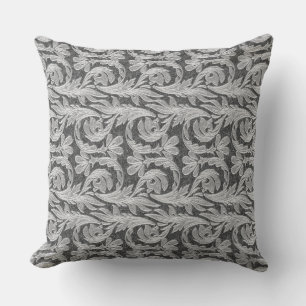 Almofada Ondas Metálicas, Travesseiro decorativo Quadrado-B
