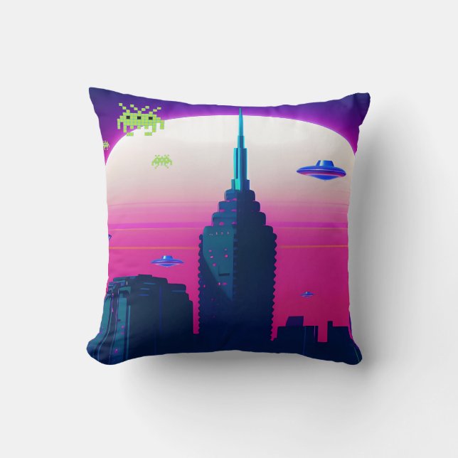 Almofada Ondas Noturnas e Vapor Daze (Frente)