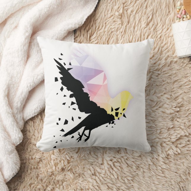 Almofada "Onde a escuridão acaba, começa a esperança." (Cobertor)