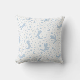 Almofada Onde as Coisas Selvagens Floral Azul