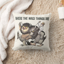 Almofada Onde as coisas selvagens são caracteres