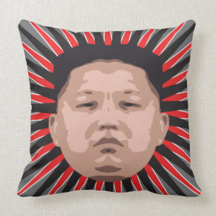Almofada Onde é Kim Un de Jong?