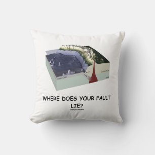 Almofada Onde Está A Sua Culpa? Geology Humor