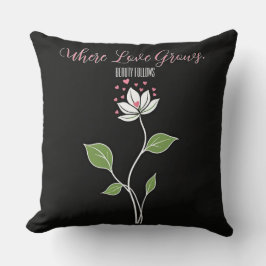 Almofada Onde O Amor Cresce, A Beleza Se Segue