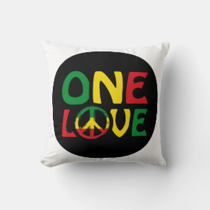 Almofada One Love, Reggae design