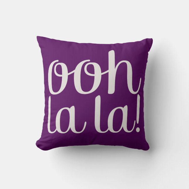 Almofada Ooh La Purple (Frente)