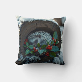 Almofada Oouriço dorminhoco ainda ama o Natal