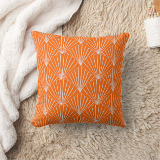 Almofada Orange Art Deco Design