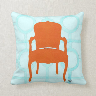 ALMOFADA ORANGE CHAIR SILHOUETTE CUSHION