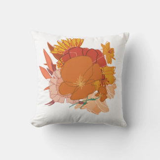 Almofada Orange Couch Pillow