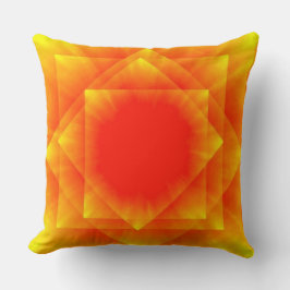 Almofada Orange Surprise Cotton Travesseiro decorativo 20"