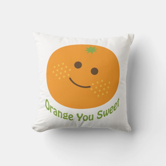 Almofada Orange You Sweet (Frente)