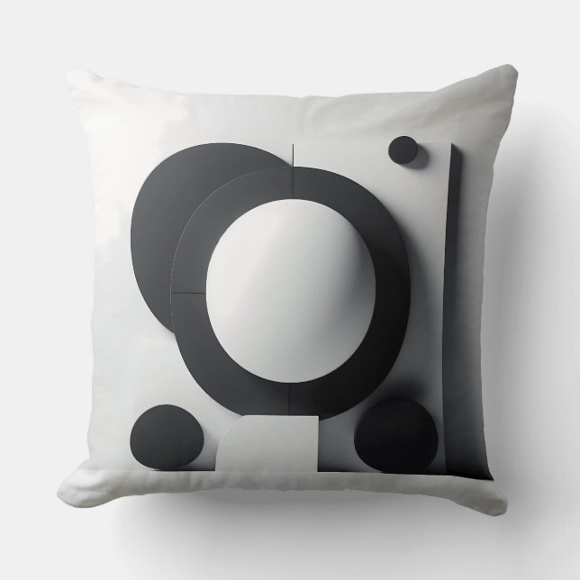 Almofada Orbit of Silent Contrast (Frente)