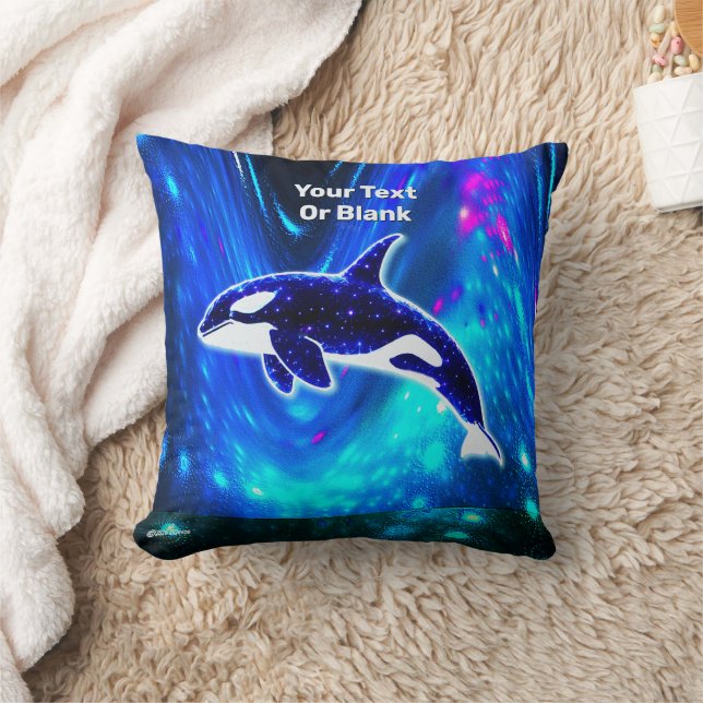 Almofada Orca Cósmica (Cobertor)