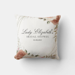 Almofada Orçamento de Florais Roxos Chá de Noiva Bridgerton