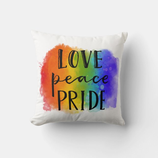 Almofada Orgulho da Paz de Amor (Frente)