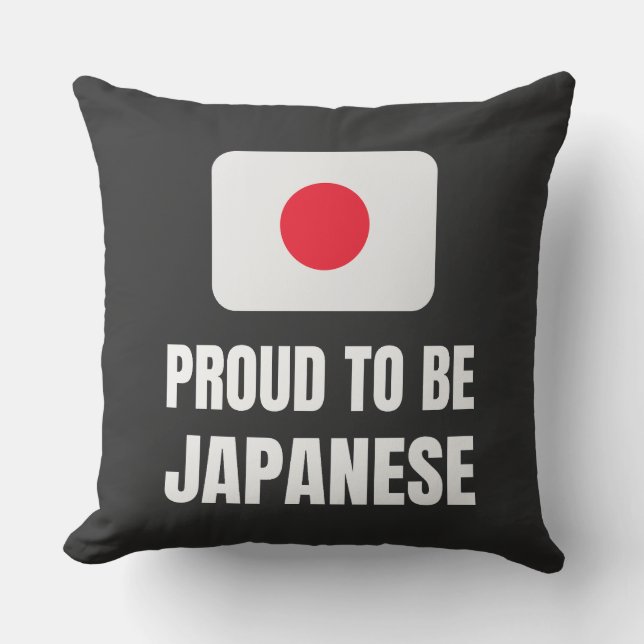 Almofada Orgulho de ser japonês (Frente)