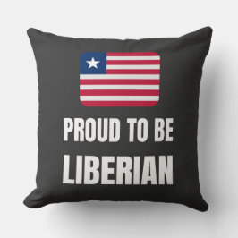 Almofada Orgulho de ser liberiano