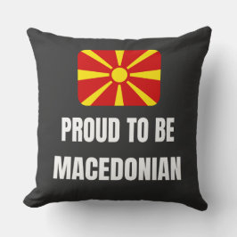 Almofada Orgulho de ser macedônio