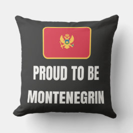 Almofada Orgulho de ser montenegrino