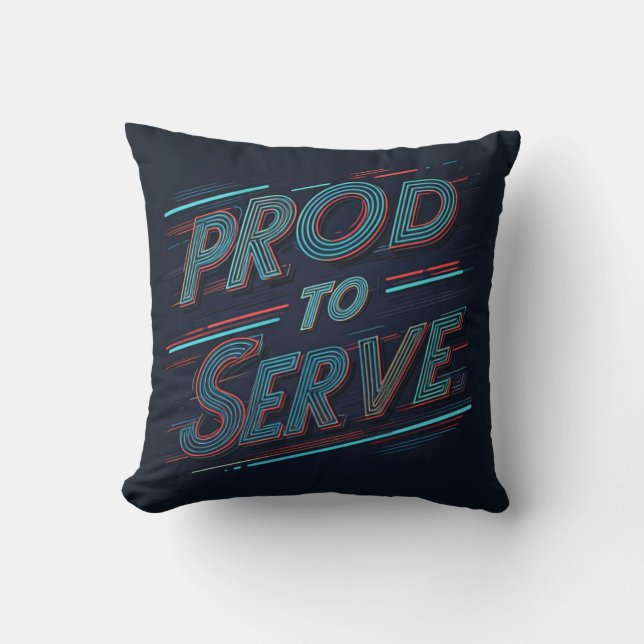 Almofada Orgulho de servir (Frente)