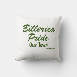 Almofada Orgulho do Orgulho da Cidade de Billerica