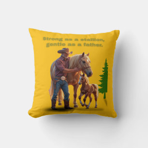 Almofada Orgulho do Pai - Edição Equestre do Dia do Pai