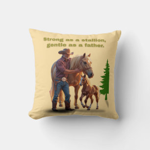 Almofada Orgulho do Pai - Edição Equestre do Dia do Pai