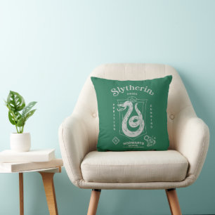 Almofada ORGULHO SLYTHERIN™ Ambição Astúcia Brasão