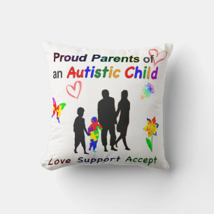 Almofada Orgulhosos Pais Autismo