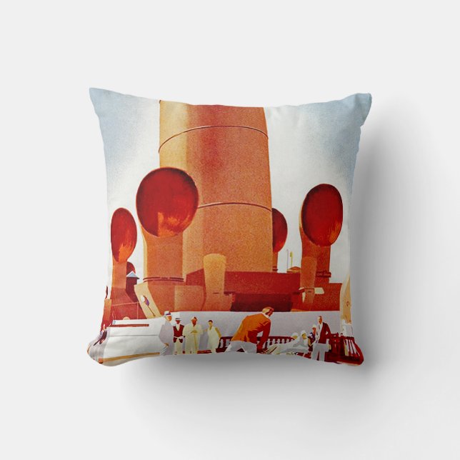 Almofada Orient Cruises Big Funnel (Frente)