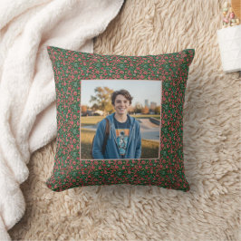 Almofada Ornament 6-7 Meme One Photo Christmas Doodles