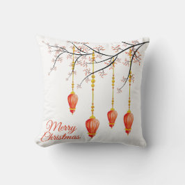 Almofada Ornamento de Natal com ramificação 2