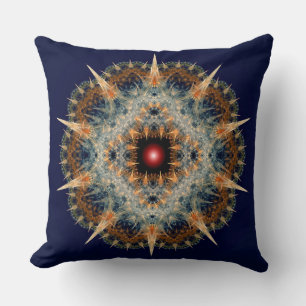 Almofada Ornamento espinhoso fractal