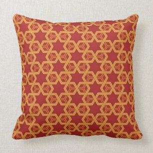 Almofada Ornamento geométrico à moda