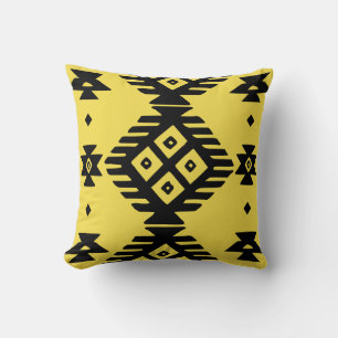 Almofada Ornamento nativo eslavo étnico boho kilim búlgaro