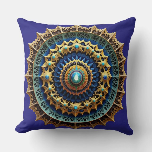Almofada Ornate Mandala Boho Decor 2 (Frente)